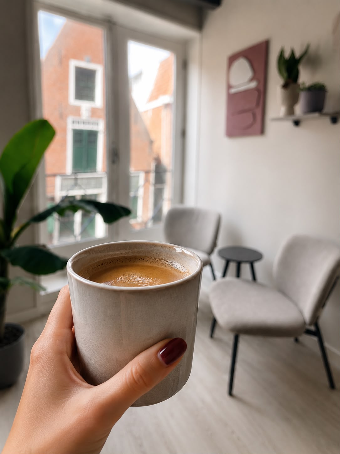 Koffie in de praktijk in Hoorn